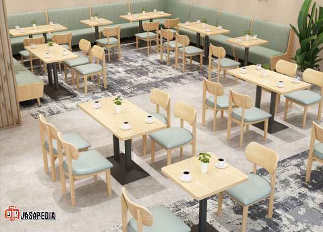 Paket usaha custom kursi cafe minimalis Bogor harga grosir partai besar
