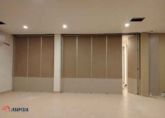 Vendor Custom partisi lipat ruang meeting terpercaya Area Tangerang