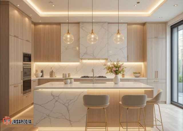 Model Paling Baru 2026 Bahan PVC Kuat Kitchen set Setiabudi Jakarta Selatan