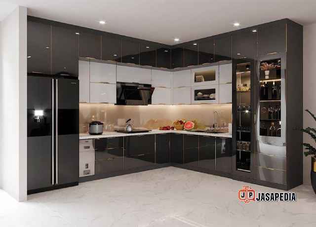Jasa Desain Kitchen Set Bekasi Anti Gagal! Bikin Dapur Mungil Auto-Mewah