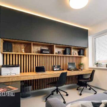 Wajib punya! Meja komputer custom Depok minimalis modern untuk apartemen studio