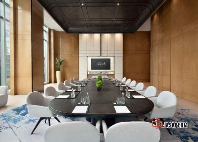 Bikin Klien Terkesan! Upgrade meja meeting kantor Tangerang Anda dengan model premium ini