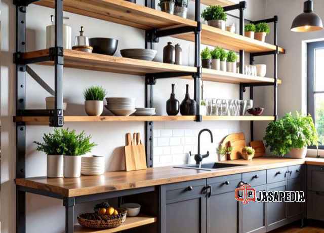 Jasa kitchen set industrial Bogor gratis survei lokasi