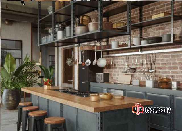 Jasa kitchen set industrial Bogor gratis survei lokasi